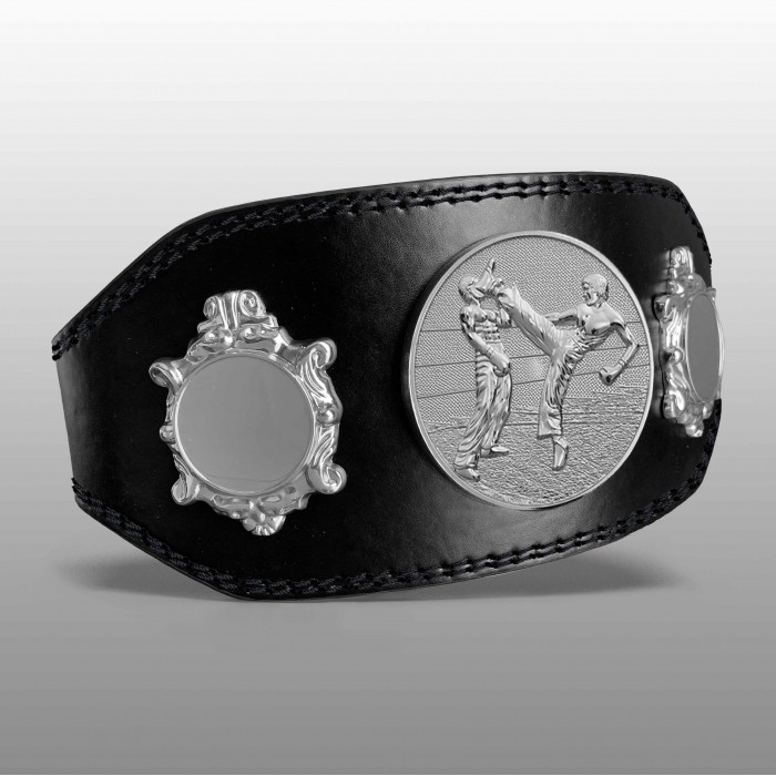 KICKBOXING CHAMPIONSHIP TITLE BELT-BUD003/S/KBOS - 4 COLOURS